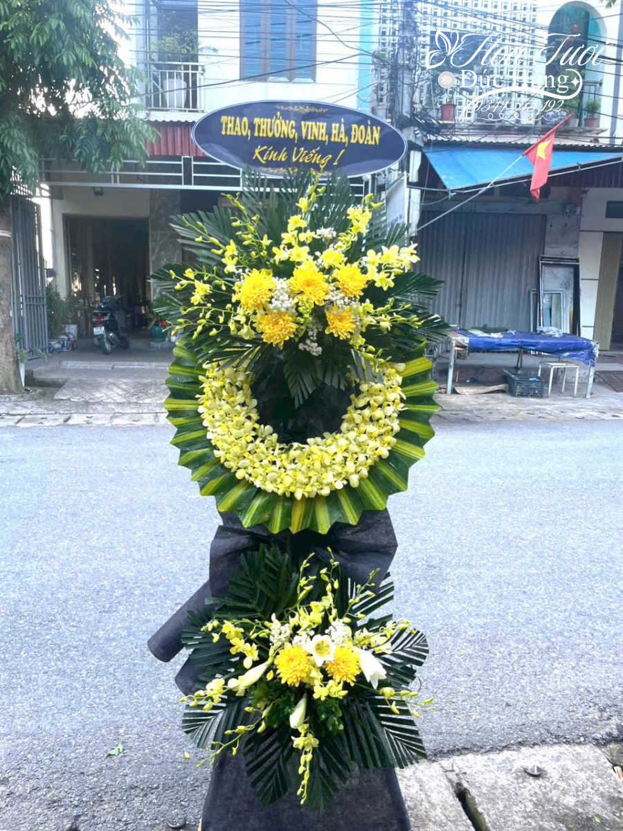 Hoa Chia Buồn Hiện Đại HCB045